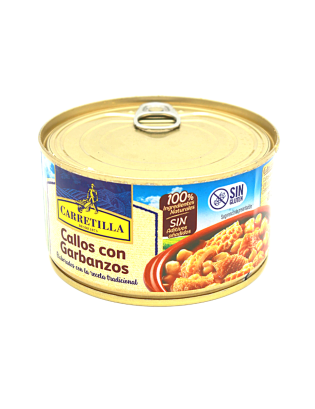 Garbanzos con Callos (pois chiches avec tripes) plat préparé