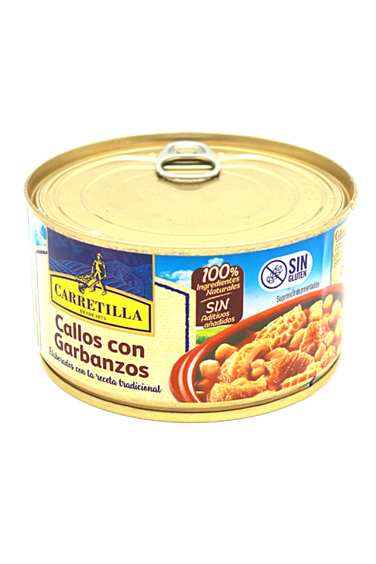 Garbanzos con Callos (pois chiches avec tripes) plat préparé