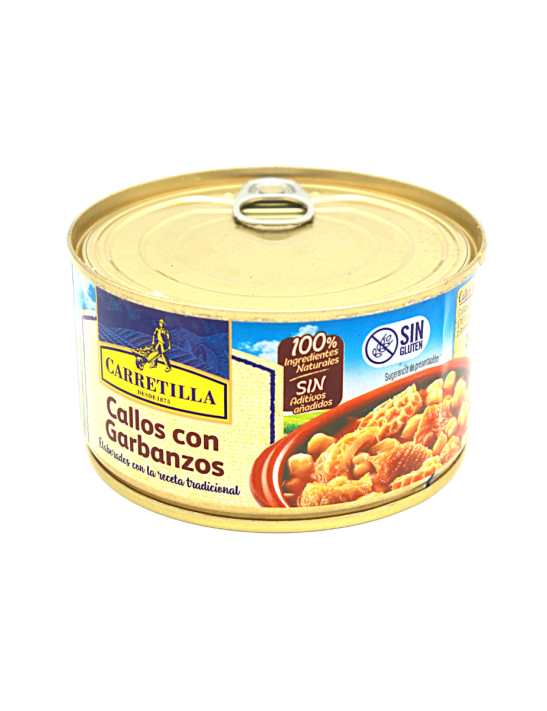 Garbanzos con Callos (pois chiches avec tripes) plat préparé