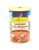 Lentejas (lentilles)Asturianas Con Chorizo - Plat Préparé