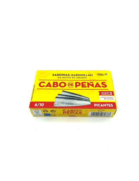 Sardinas En Aceite Vegetal Piquantes (sardines piquantes en huile girasol) 100Gr
