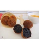 Croquettes calamar à l'encre de seiche