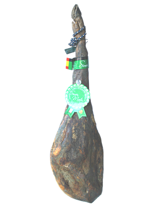 Jamon ibérico con pata 28 messe (prix/unité)