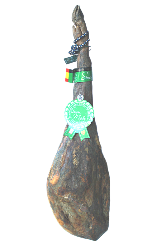 Jamon ibérico con pata 28 messe (prix/unité)