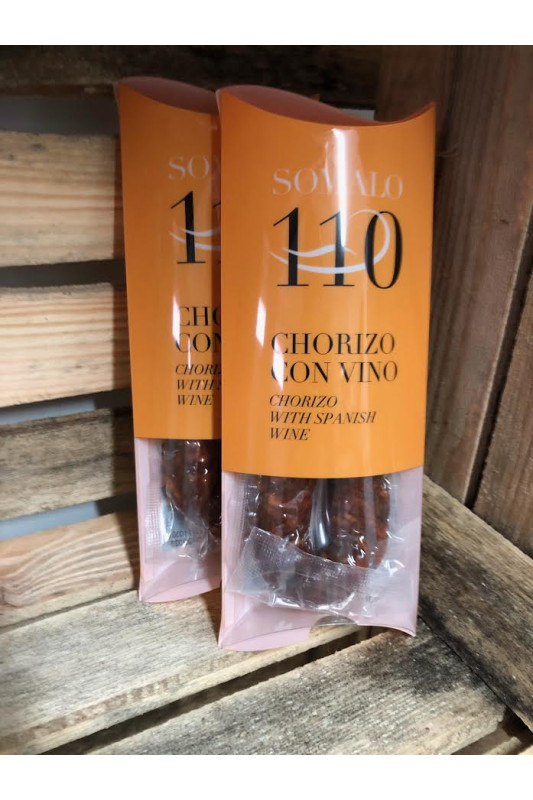 Chorizo au vin rouge (prix/unité/200g)
