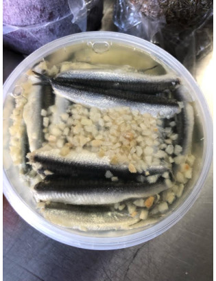 Anchois à l'ail (x12)