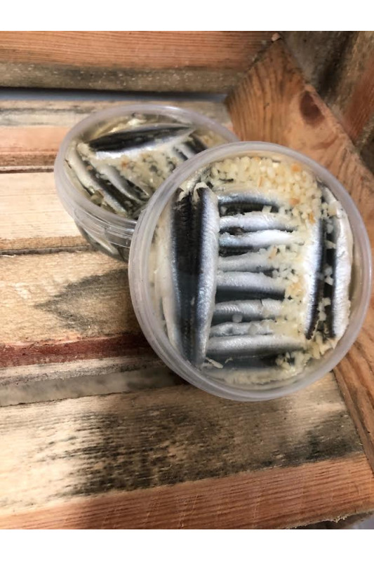 Anchois à l'ail (x12)