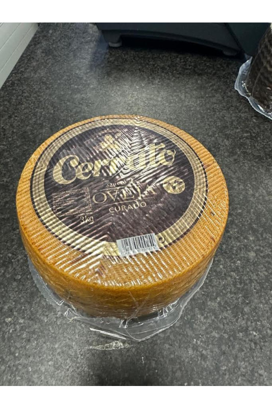 Queso Manchego Puro Oveja 3kg