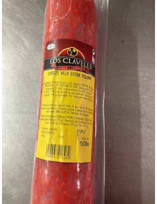 Chorizo Vela piquant (Pièce 1.5kg)