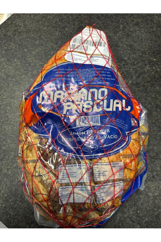 Jambon Serrano Entier désossé (prix/unité) 4.5kg