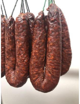 Chorizo en collier piquant +/- 350g
