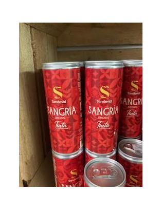 Sangria Sandevid, 25cl