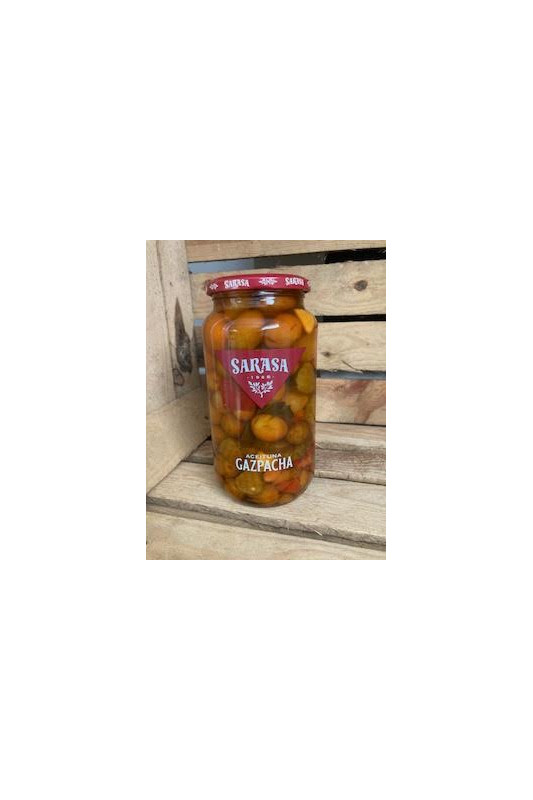 Aceitunas gaspacha - Olives piquantes, 650Gr